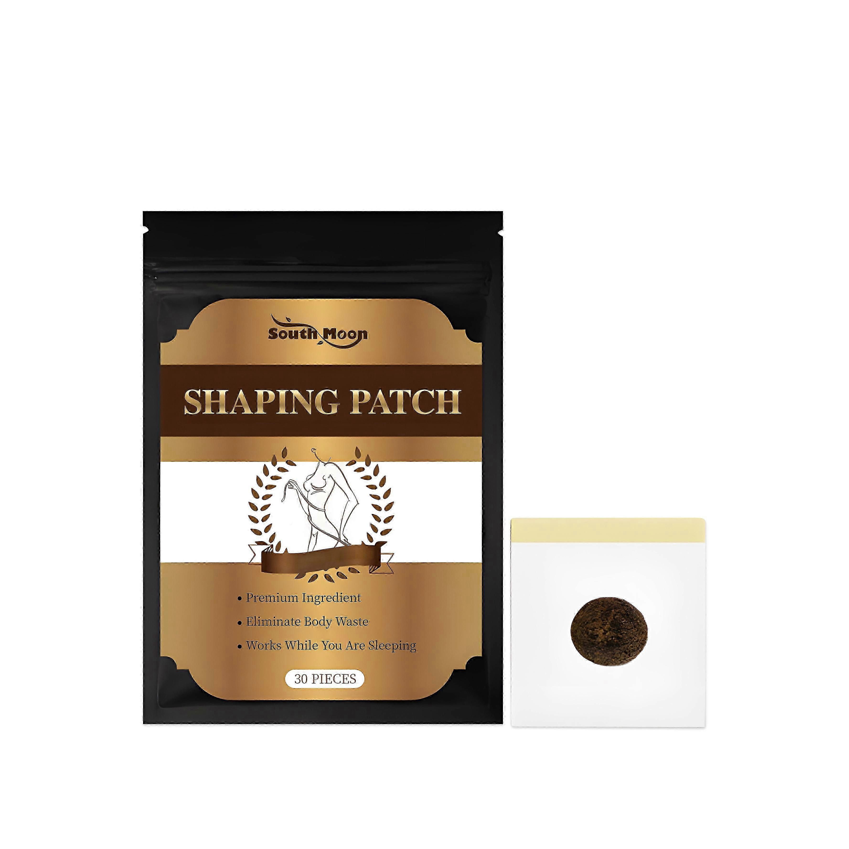 Herbal Navel Patch for Blood Circulation & Metabolism  30 Pcs for Body Shape & Posture