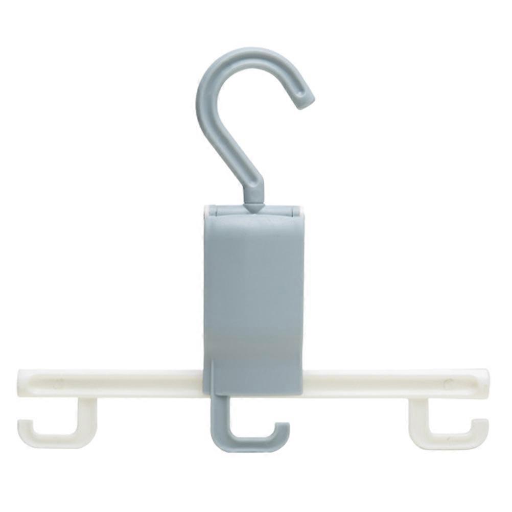 Pants Hanger Organizer Plastic Trouser Rack for Hanging Trouser Blue