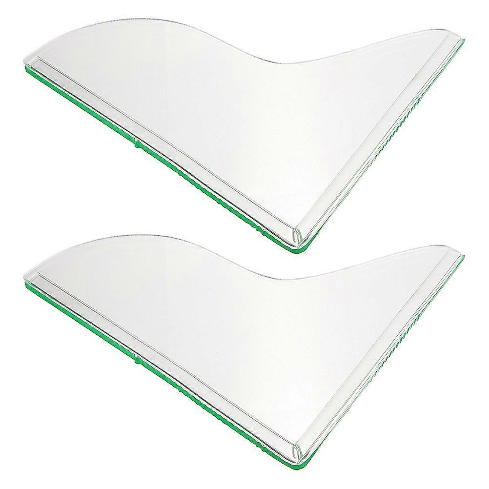 Bathroom Splashing Guards Acrylic Bathtub Splash Guards 4Pairs