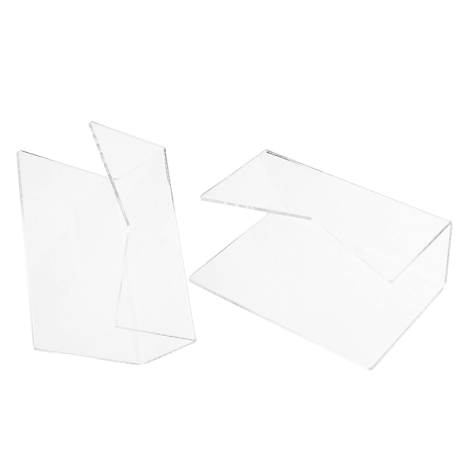 Clear Acrylic Mail Organizer for Document Storage 2Pcs Pack