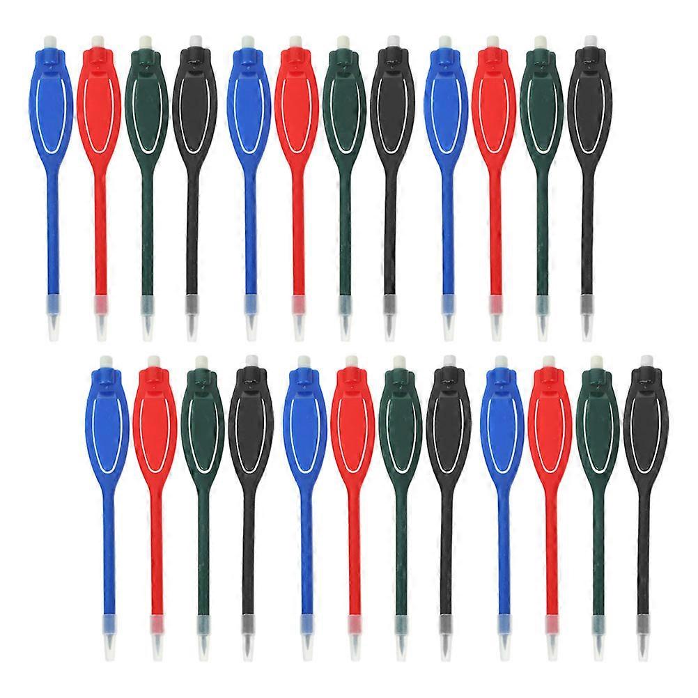 Golf Scoring Pencils Plastic Pencils for Golf 24Pcs Assorted Colors