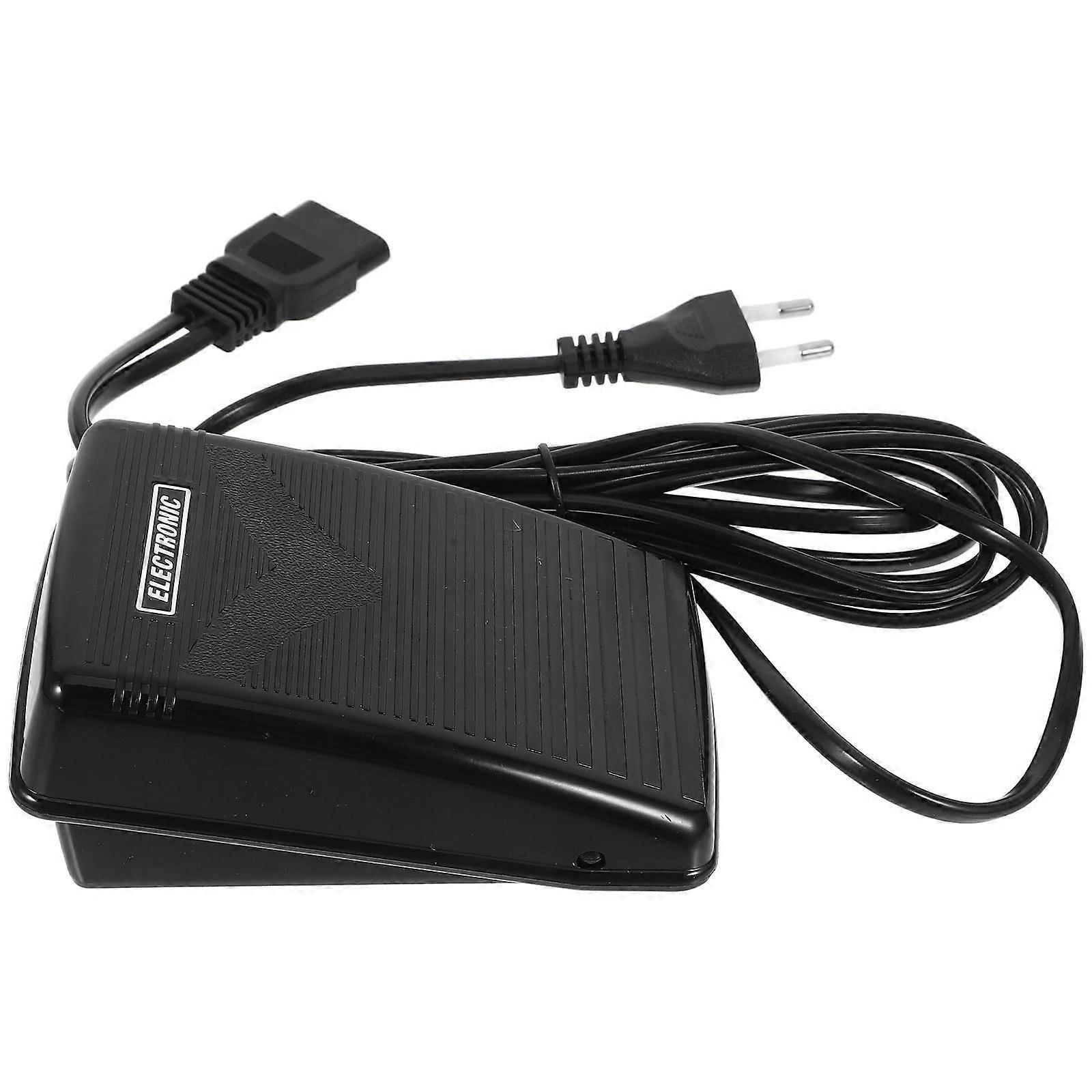 Sewing Machine Foot Pedal Versatile Control with Three-Hole Round Plug 1 Piece