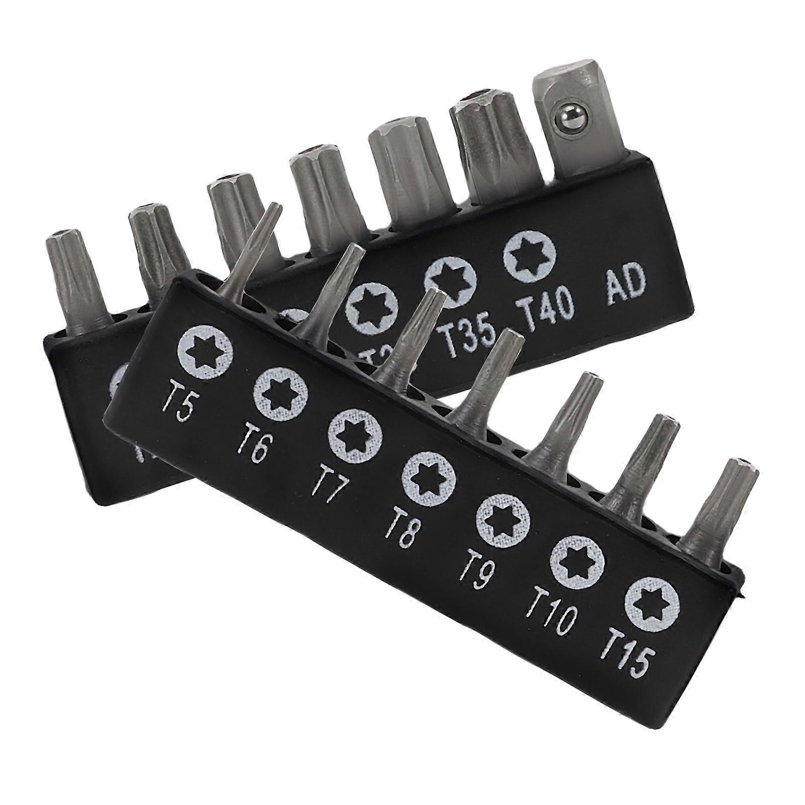 Versatile Screwdriver Set with Tamper Proof Bits for Home Repair Tasks 14Pcs