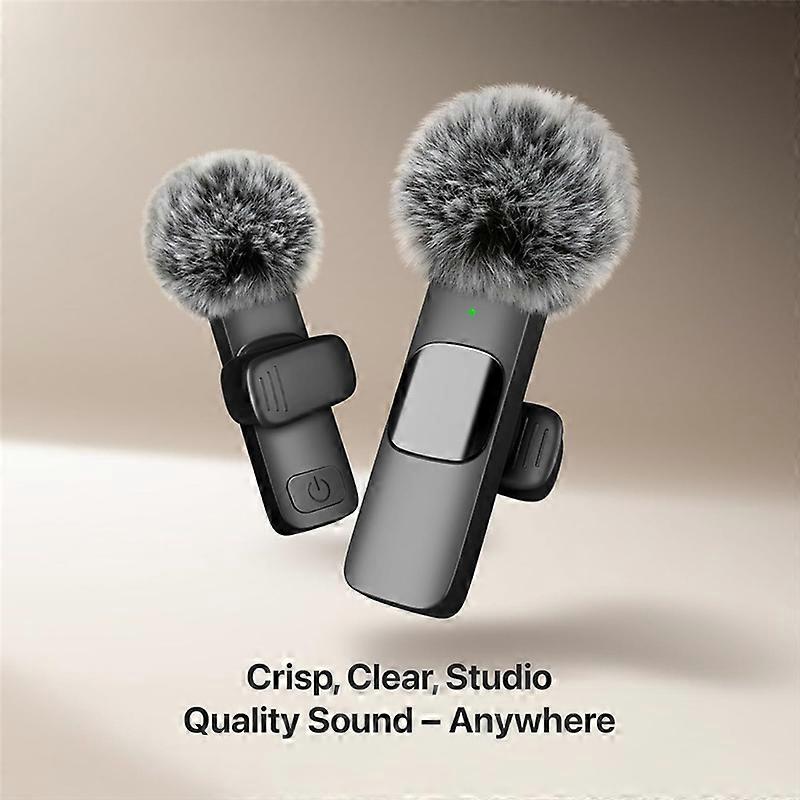 ABAC-Mini Microphone Recording Microphone Wireless Microphone For Iphone,Ipad, Android Pocket Microphone Sound Quality Microphon