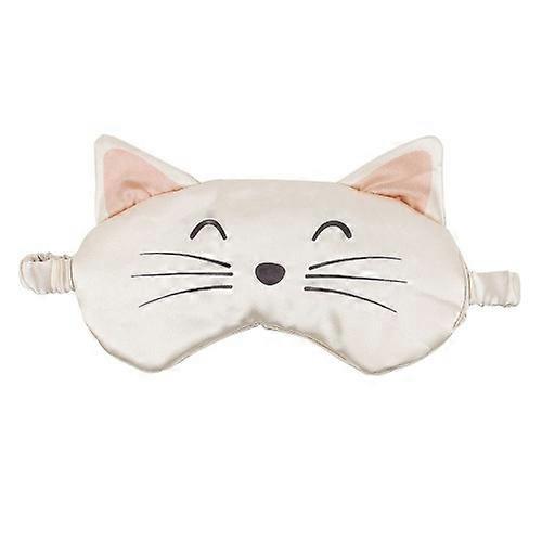 Something Different Cat Face Satin Eye Mask