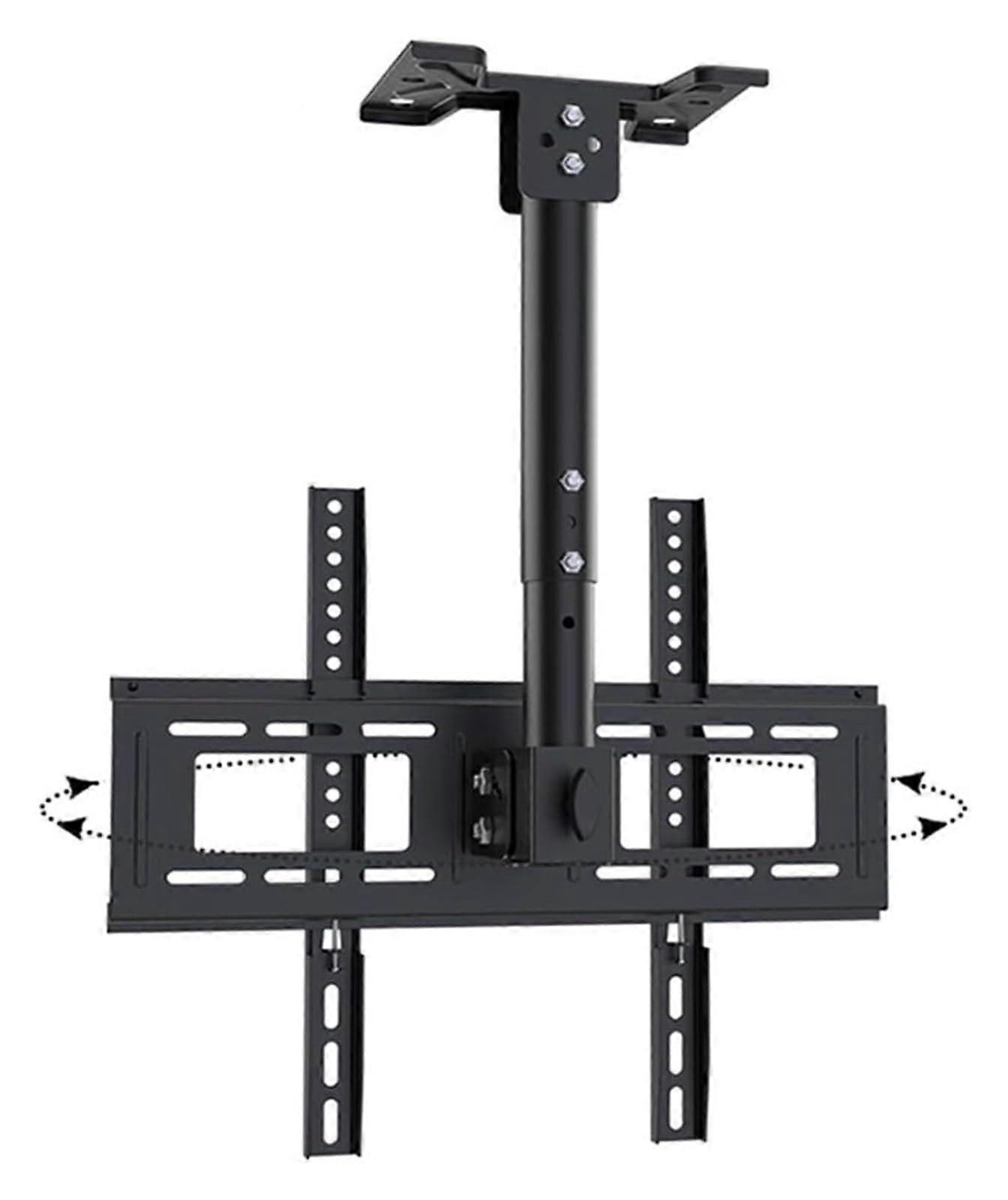 Ceiling TV Bracket Telescopic Height Adjustment Mount For 2665 Inch TVs Up To 40 Kg