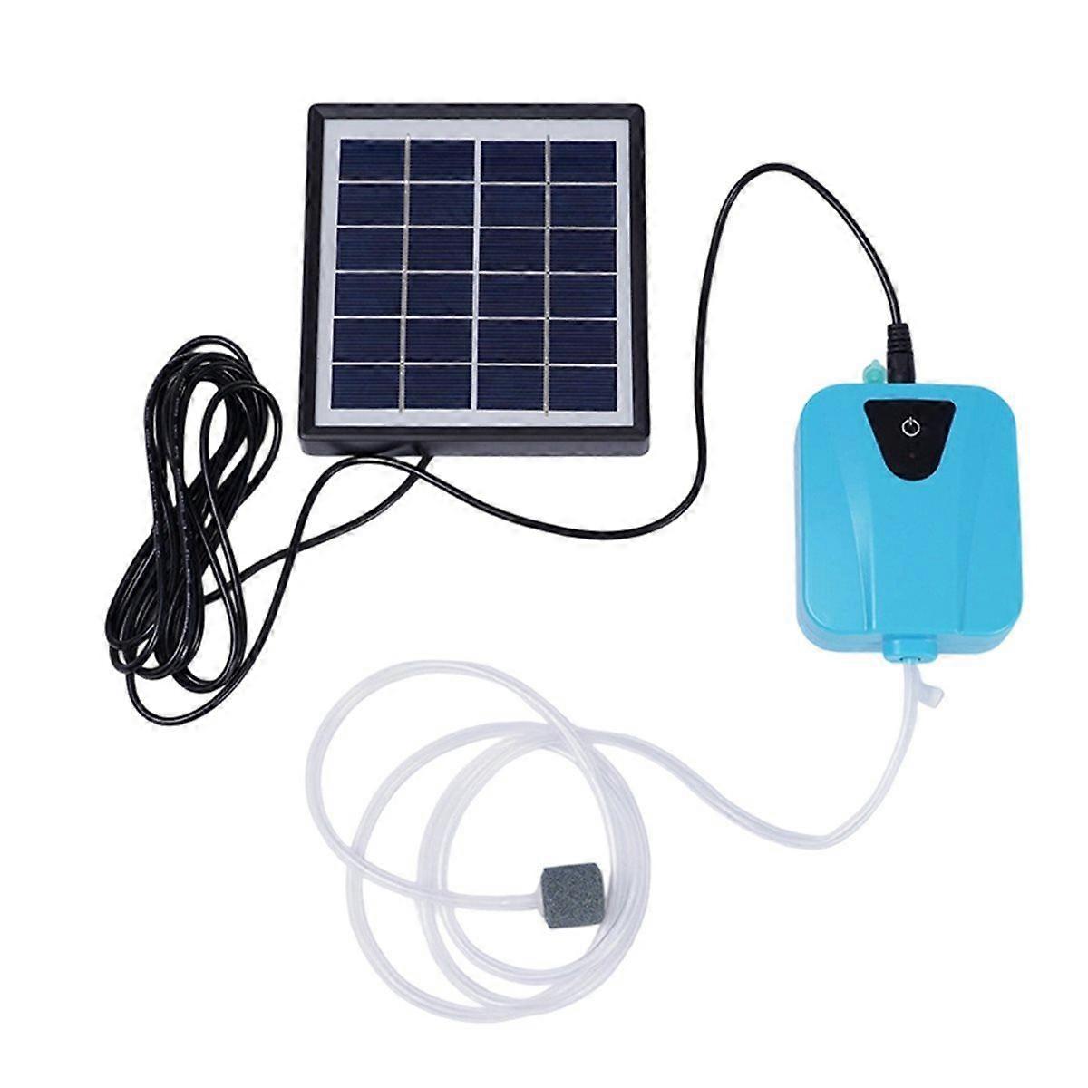 Solar Oxygen Pump Water Oxygen Pump Fish Oxygenator Aquarium Accessories