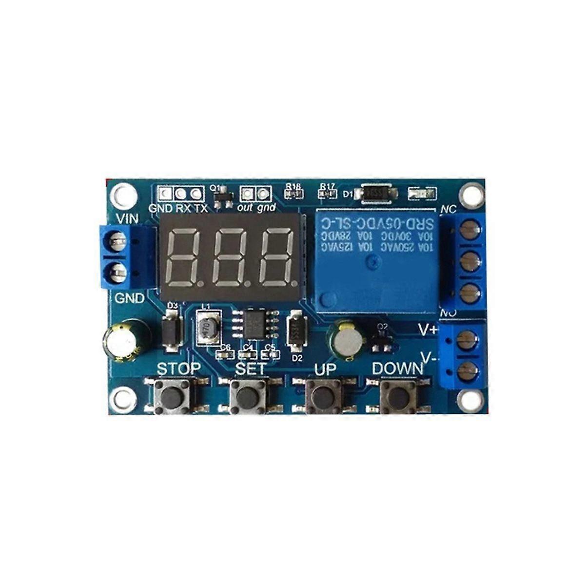 Battery Charging/Discharging Module with Integrated Voltmeter, Undervoltage and Overvoltage Protect