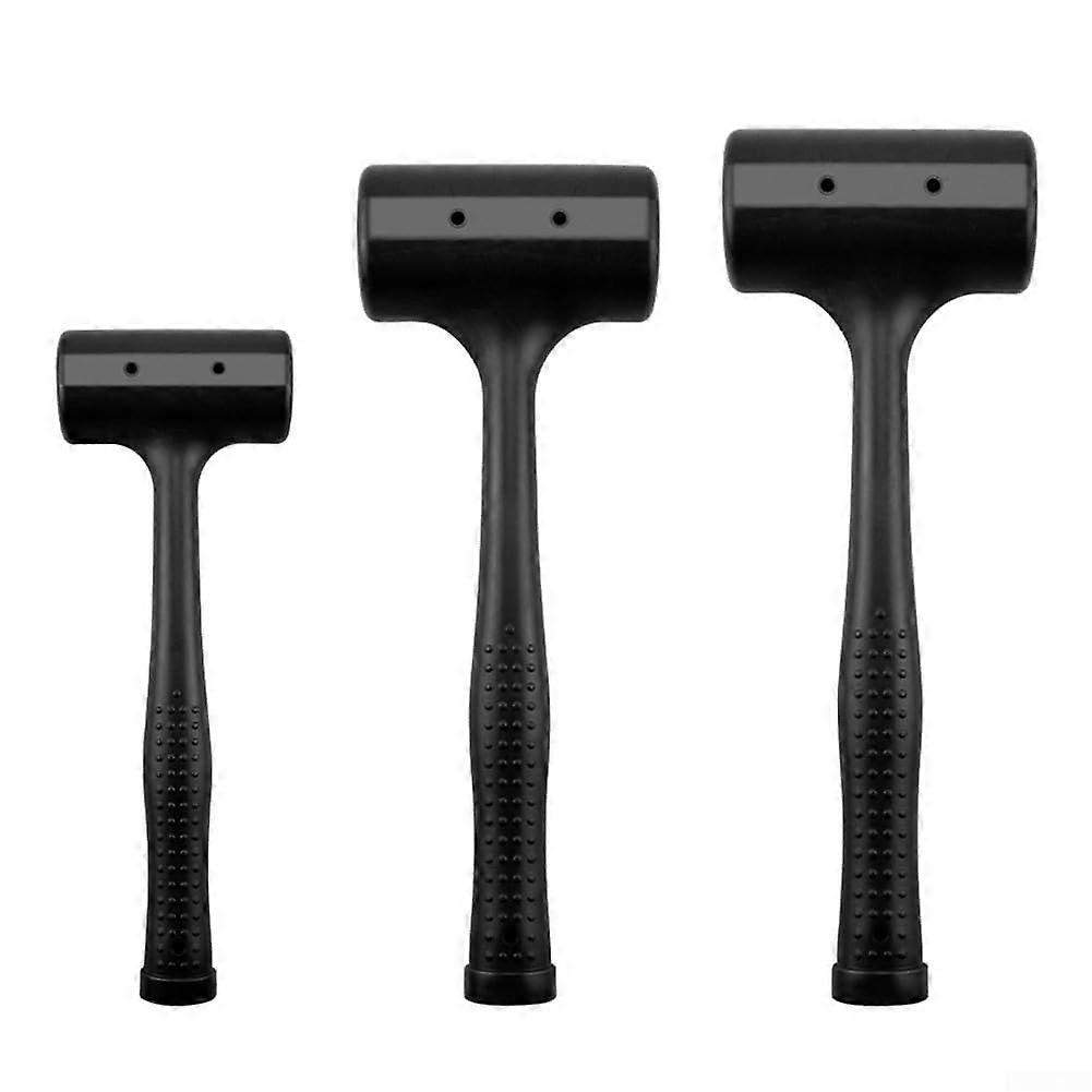 Rubber Mallet with Soft Hammer Head and Ergonomic NonSlip Grip for Home Projects 128mm