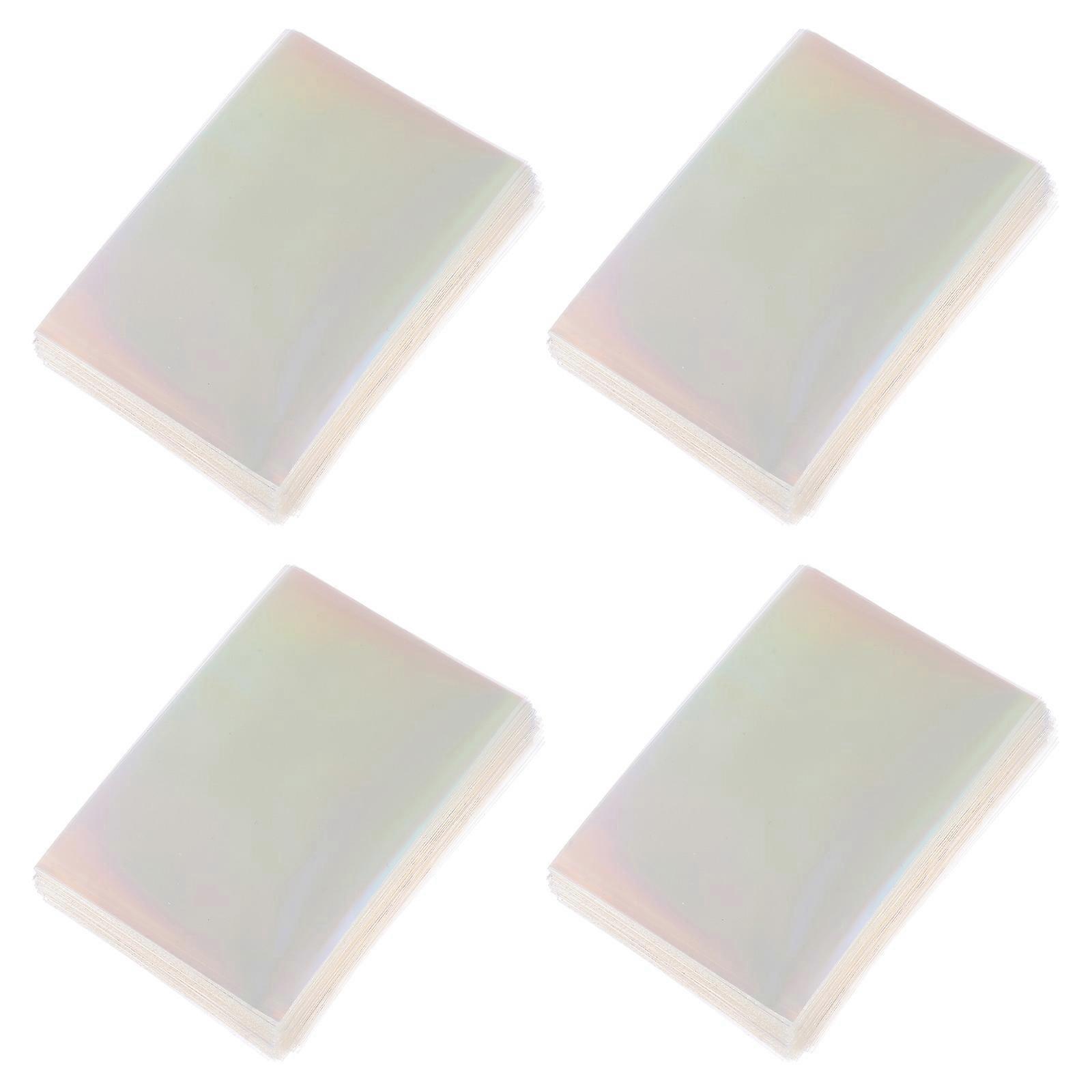 Board Game Card Protector Transparent PVC Sleeve for 100Pcs Set