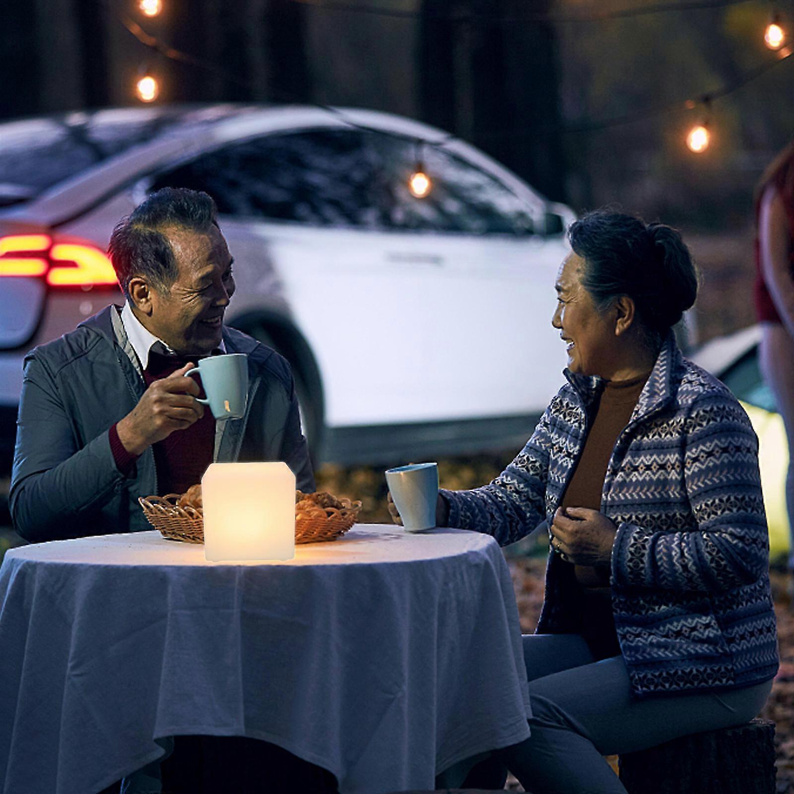 LED Cube Light Cube Light Outdoor for Lighting Color Changing Lamp 3 Lights