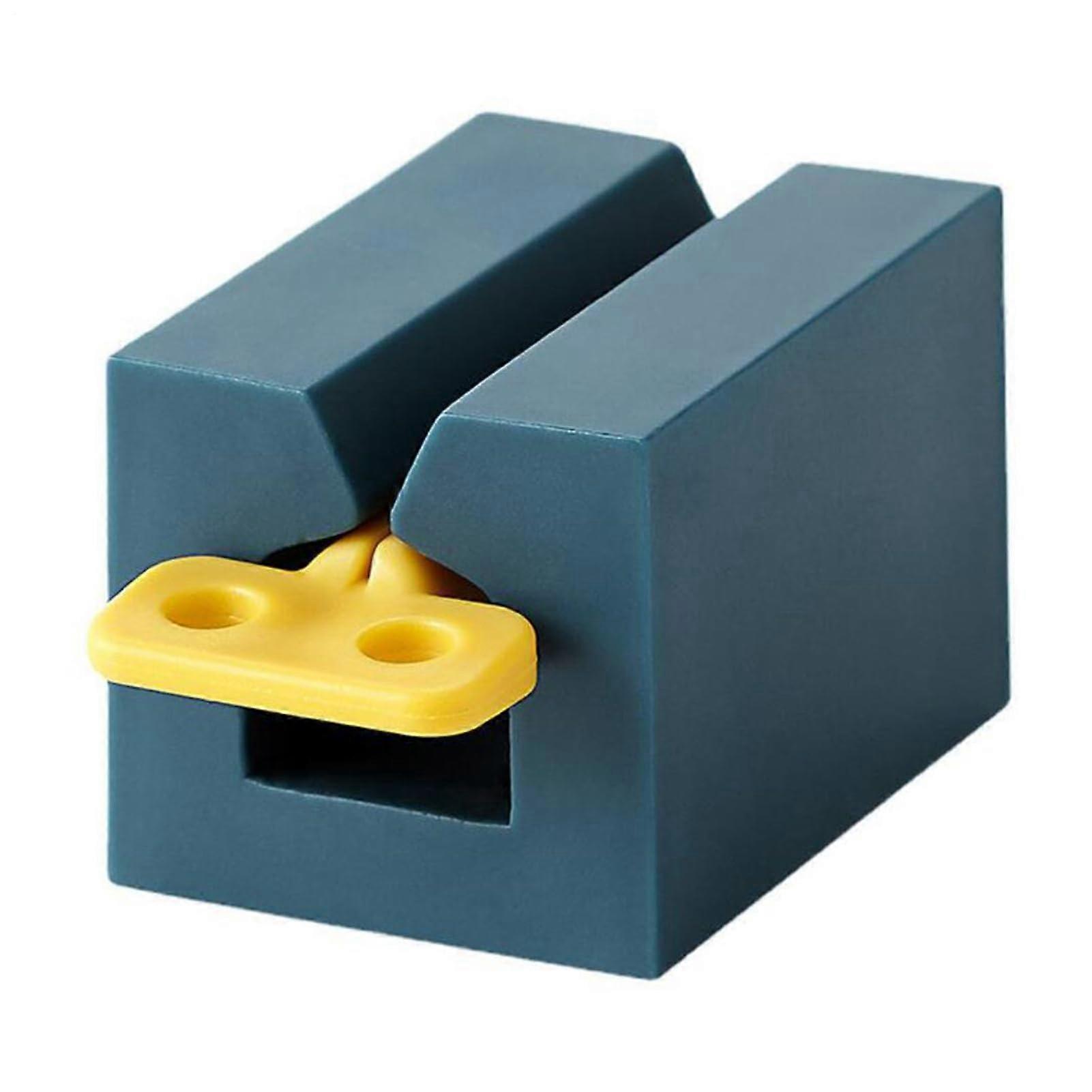 Toothpaste Squeezer and Dispenser with Ergonomic Frosted Handle for Maximum Paste Utilization