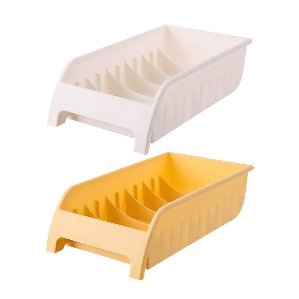 Bowls Drain Rack Plastic Kitchen Drying Rack 2Pcs for Bowls Storage