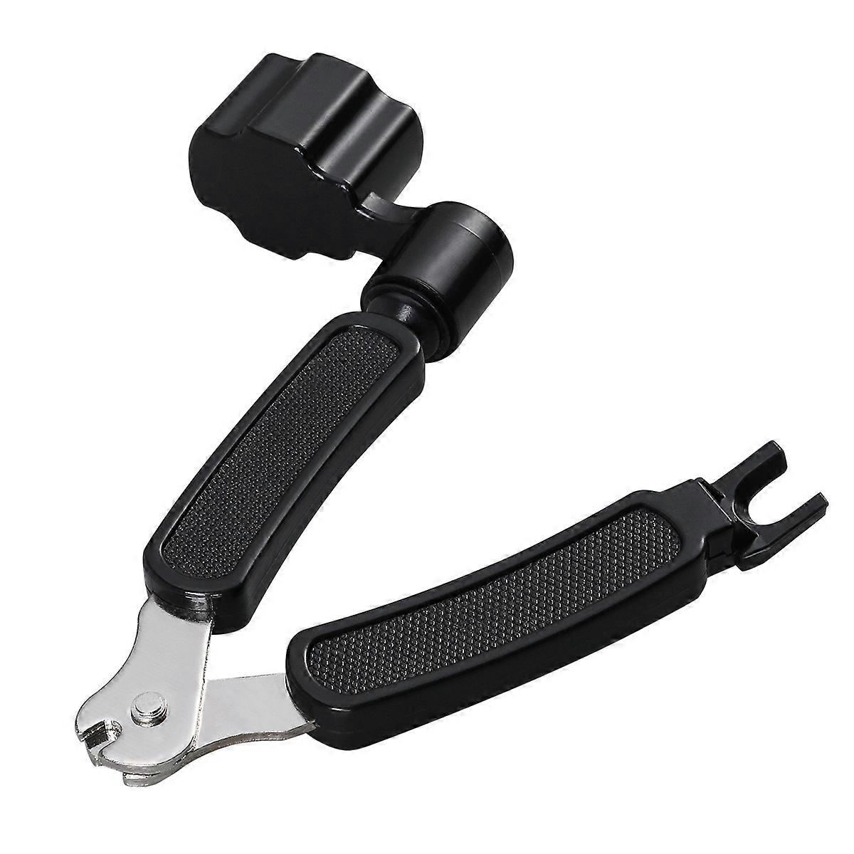 Multifunction Guitar Tool Rosenice for Pin Cutting Black String Winder