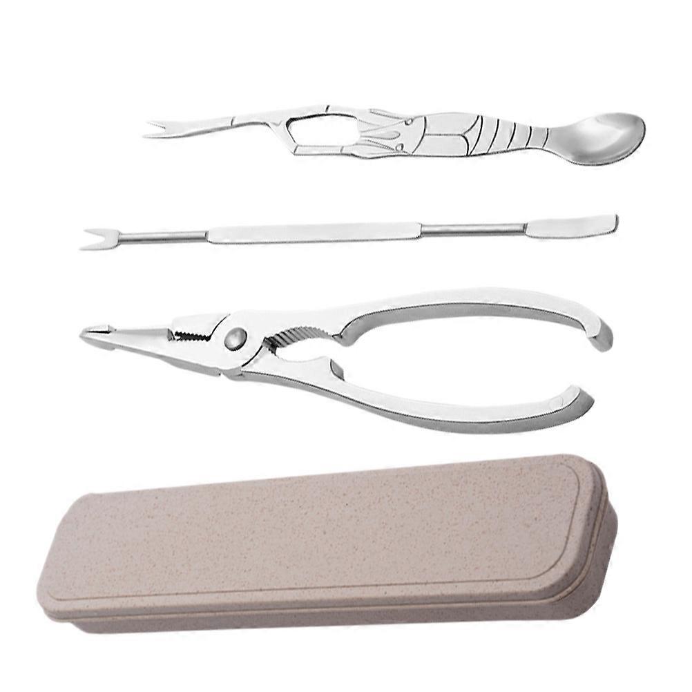 Home Crab Tools Crab Forks Multifunctional Set for Use 1Set