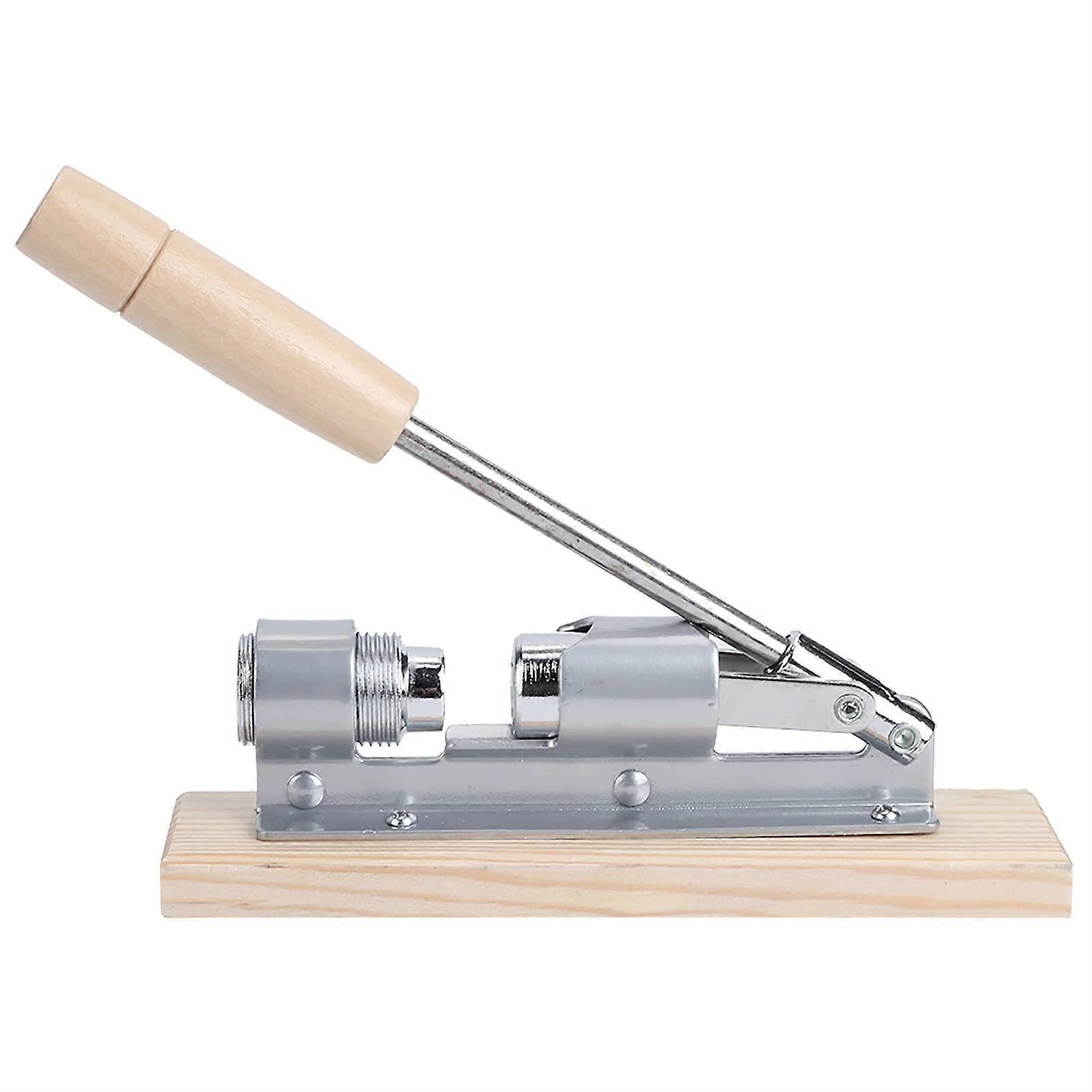 Heavy Duty Aluminum Alloy Nutcracker for Walnuts Almonds Pecans Hazelnuts with Easy Lever Action