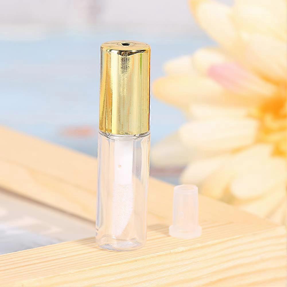 45pcs 1.2ml Clear Lip Gloss Tubes with Brush, Mini Refillable Travel Size Containers LeakProof