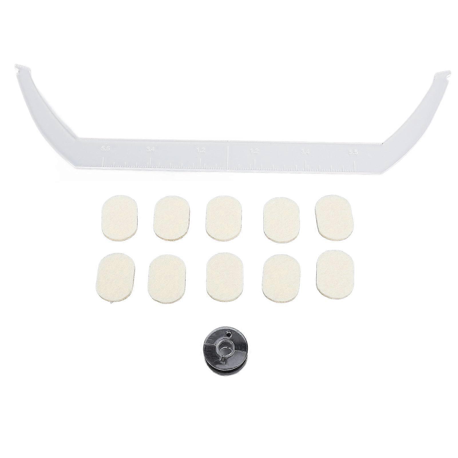 Eyebrow Ruler Transparent Flexible Brow Measuring Tool for Precise Symmetry Mapping