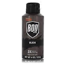  Bod Man Black by Parfums De Coeur - Body Spray 4 oz - Men 