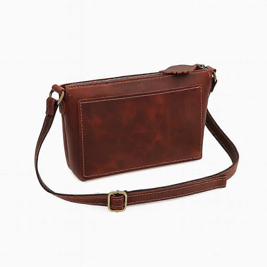 Handcrafted Full-grain Leather Vina Crossbody Bag