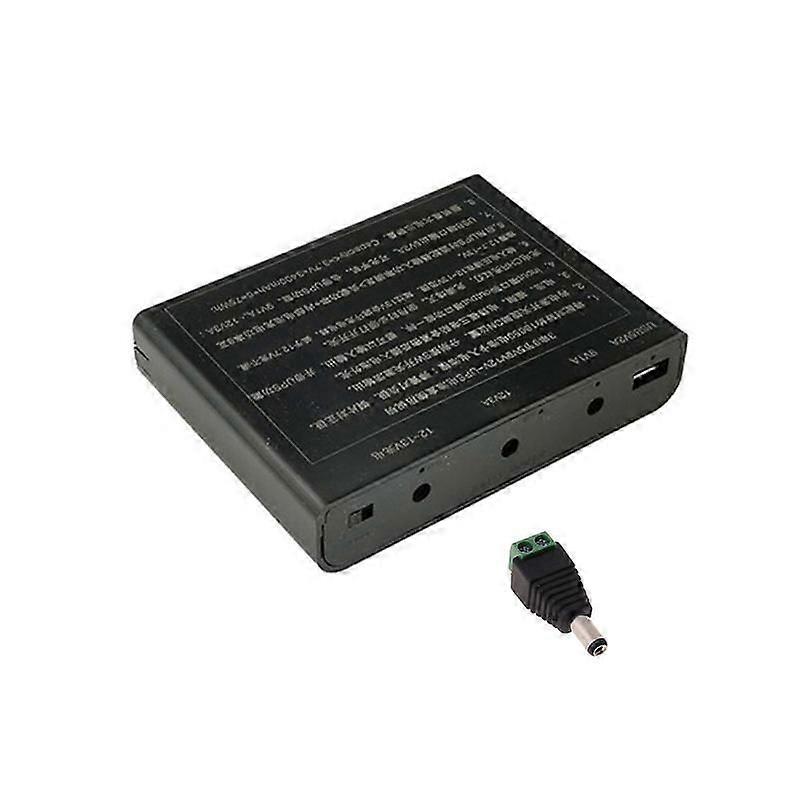 Lithium ion external battery for LED strip CCTV camera 12V 5V USB