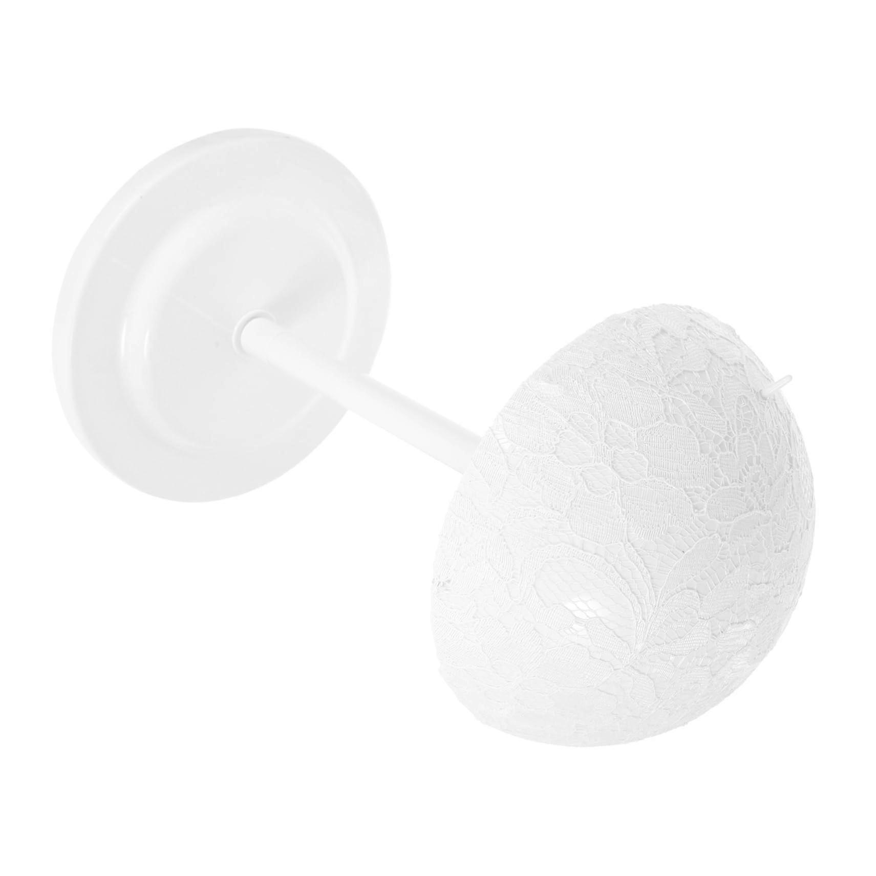 Adjustable Wig Stand with Base for Home Salon, Hat Display, Stable NonSlip Multiuse Holder