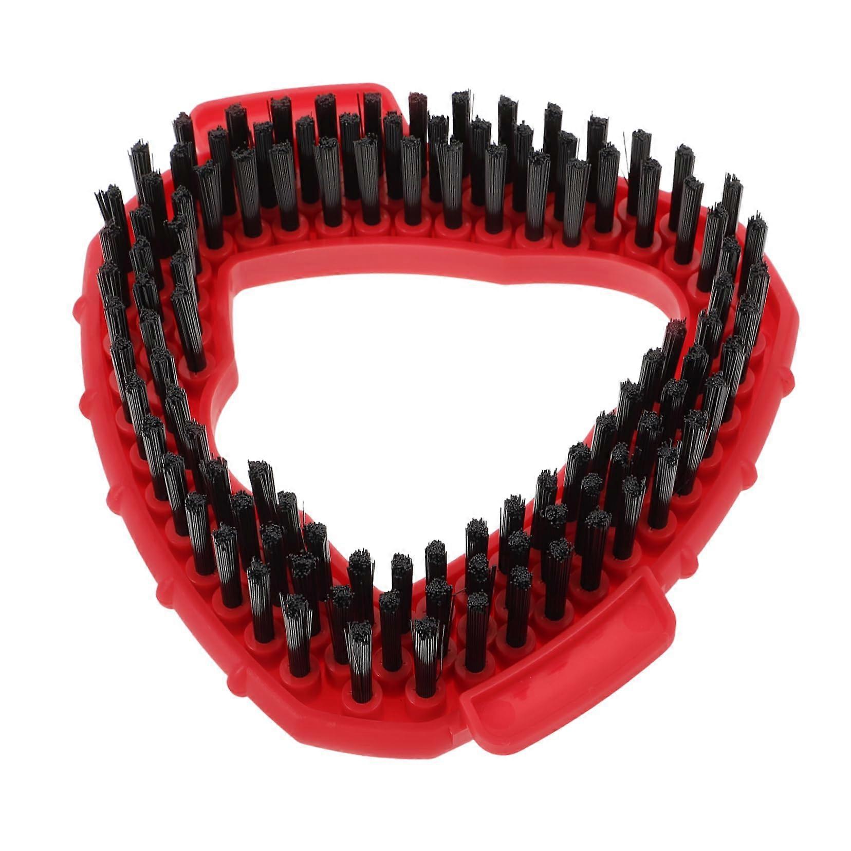 Extendable Bathroom Floor Scrub Brush with Ergonomic Grip for Deep Grout and Tile Cleaning