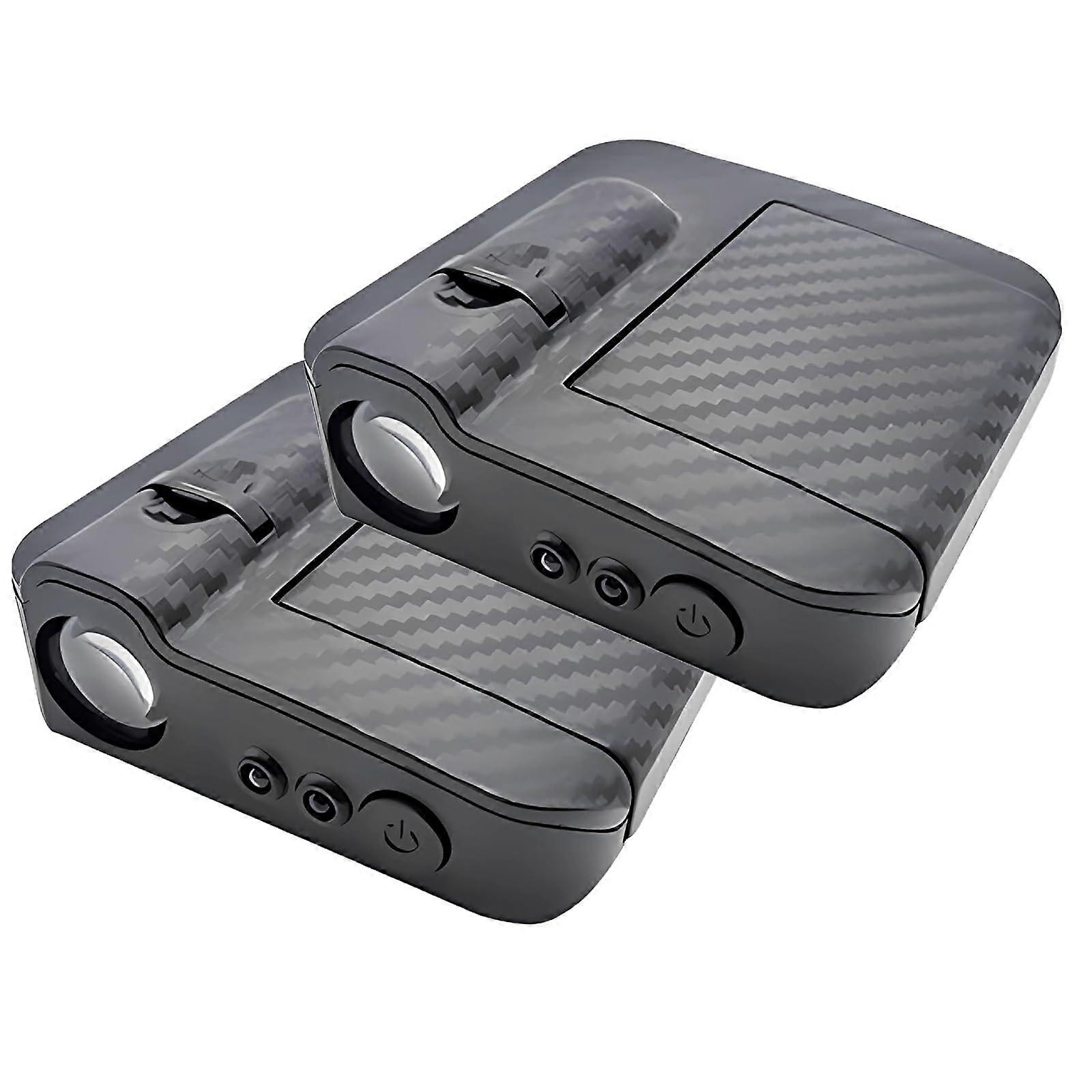 2Pcs Wireless LED Car Door  Projector Lights with Custom  Projection for All Vehicles