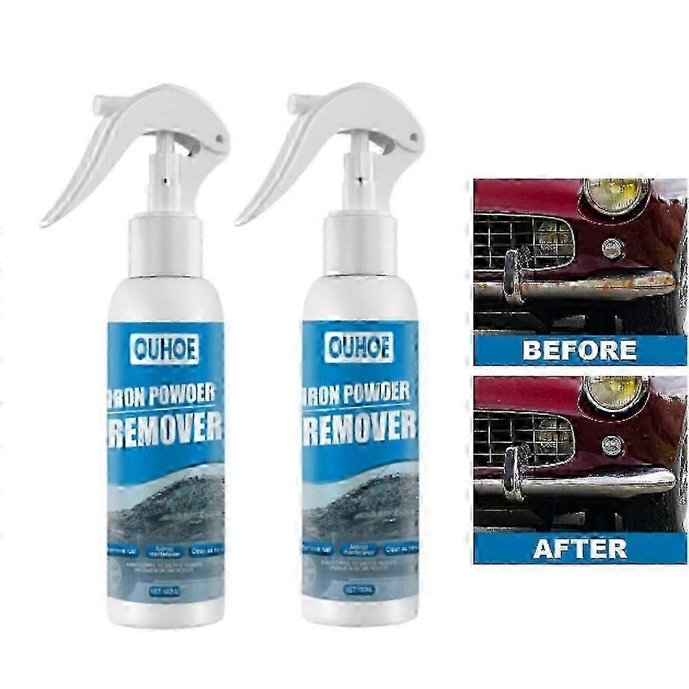 (2pcs)1-3PCS Car Rust Removal Spray Multi-Purpose Rust Remover Inhibitor Derusting Spray