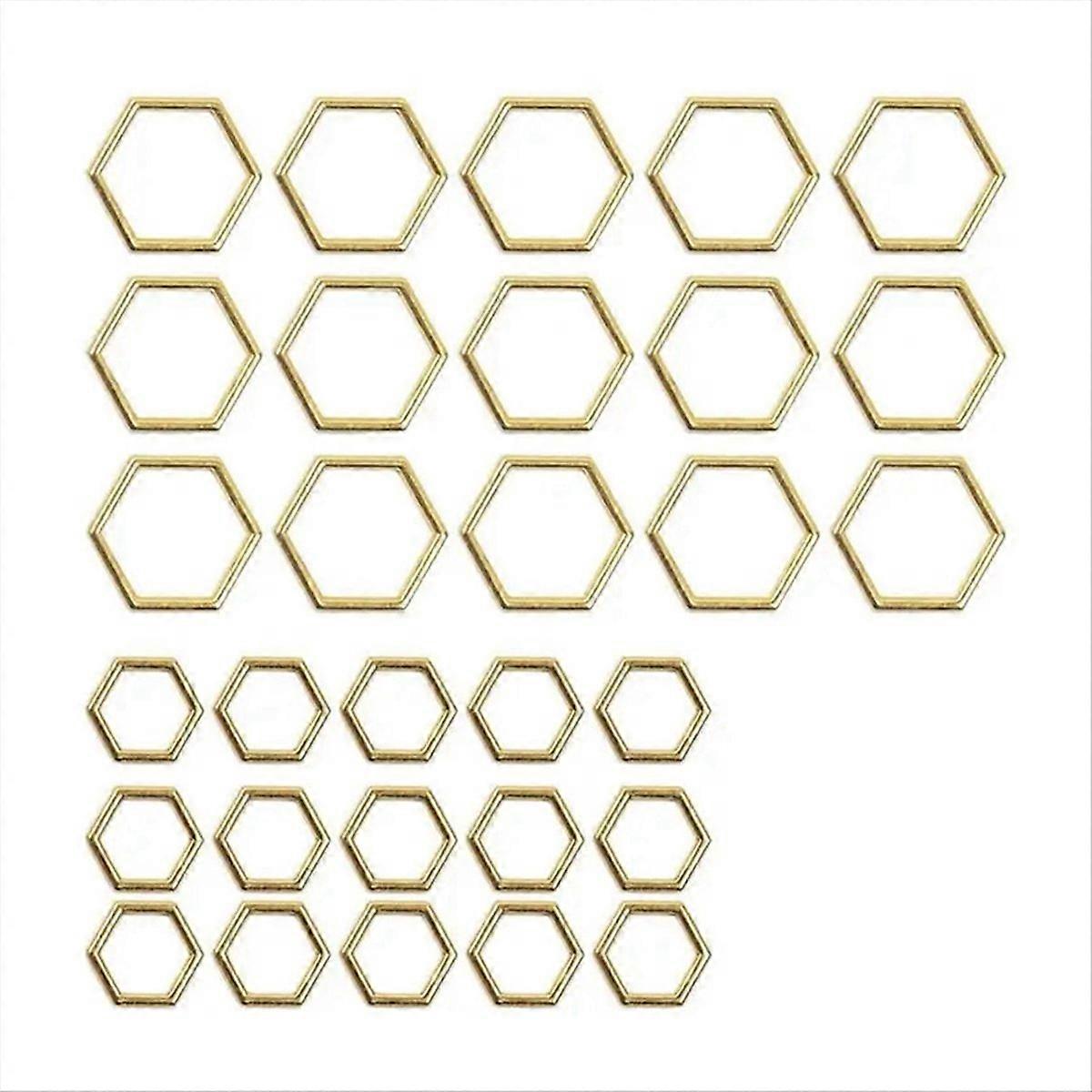 Hexagon Bee Pendants Knitting Markers Tools Sewing Supplies,C