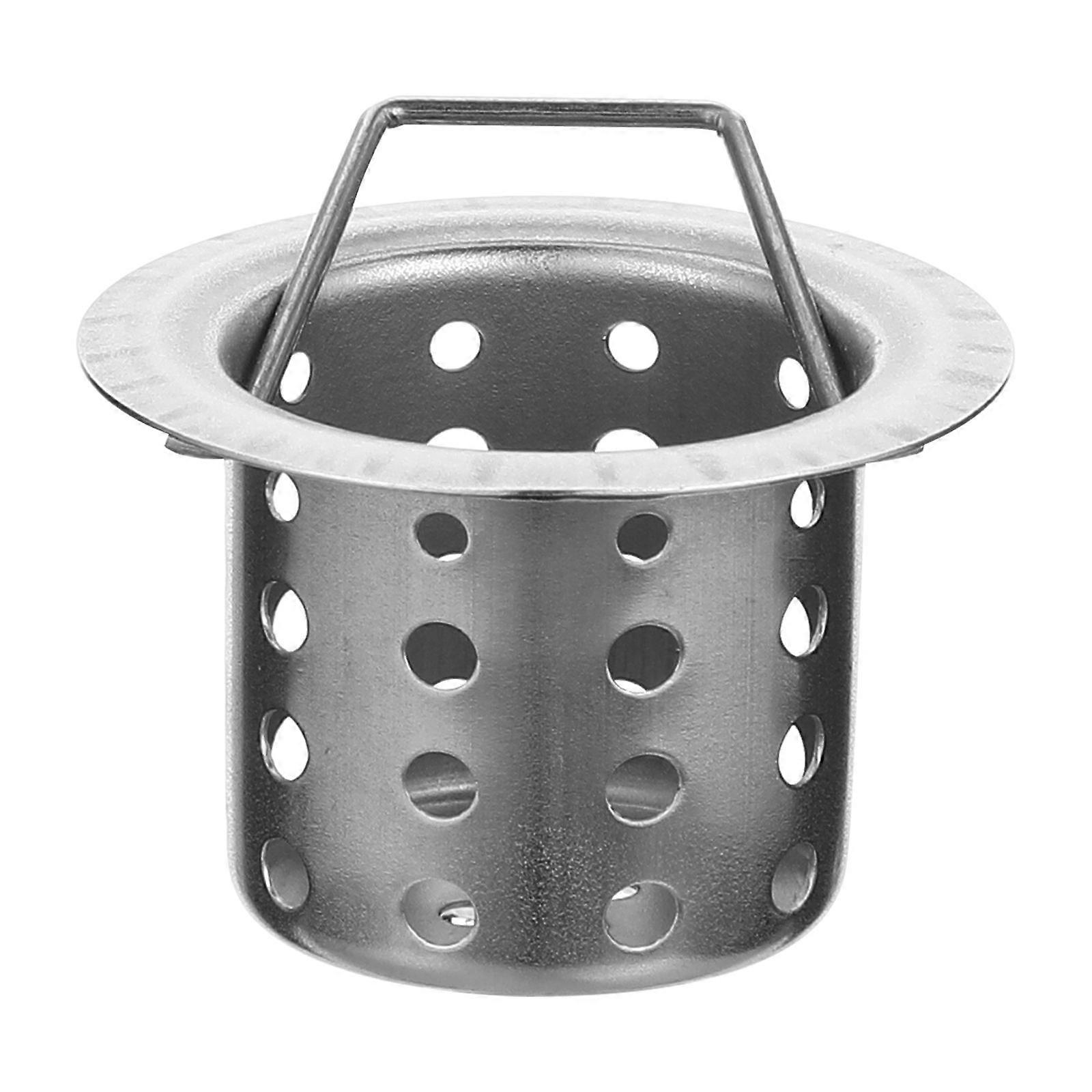 Stainless Sink Stopper for Sink Strainer Basket Durable Silver Material