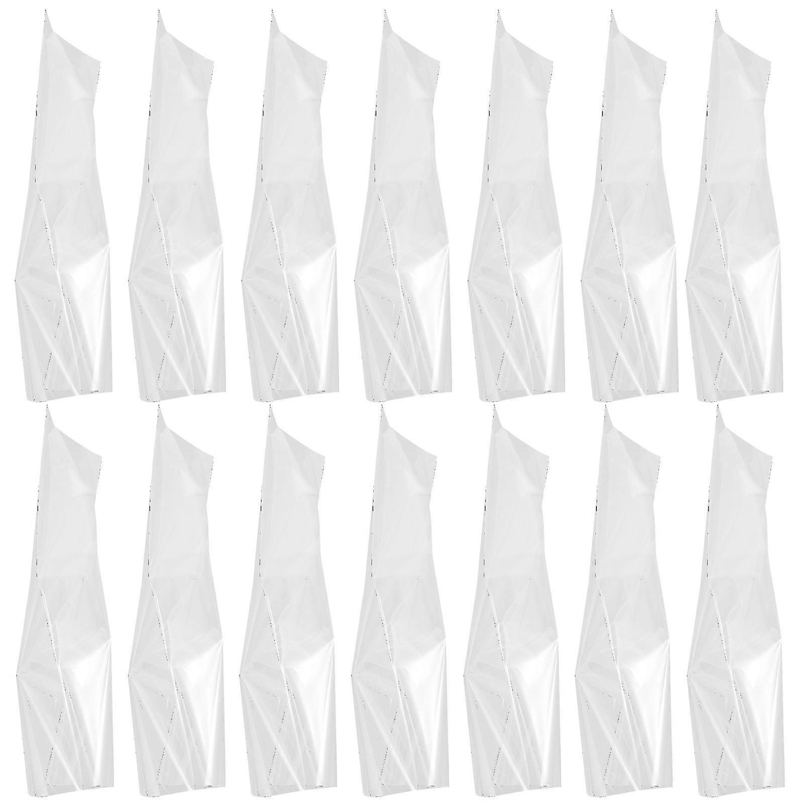 Transparent Folding Umbrella Storage Bag for Carrying 300Pcs Reusable