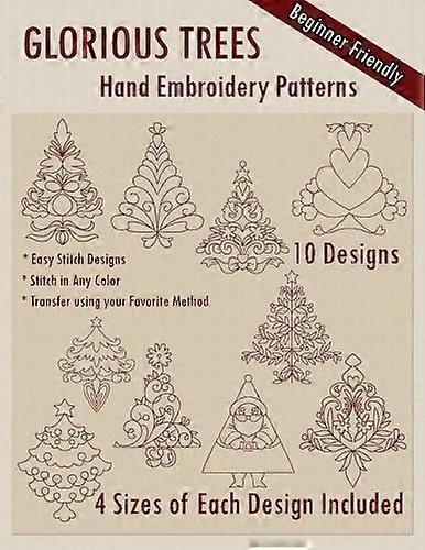 Glorious Trees Hand Embroidery Patterns