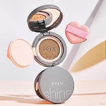 Cushion Foundation Cosmetics, Cushion Bb Cream, Full Coverage Concealer, Long-Lasting, Even And Suitable For All Skin Types