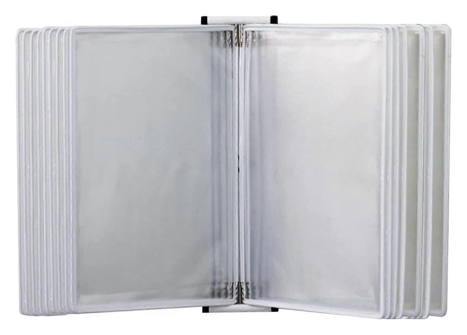 Wall Mount Document Organizer 20 Page A4 Display for Office Restaurant Workshop