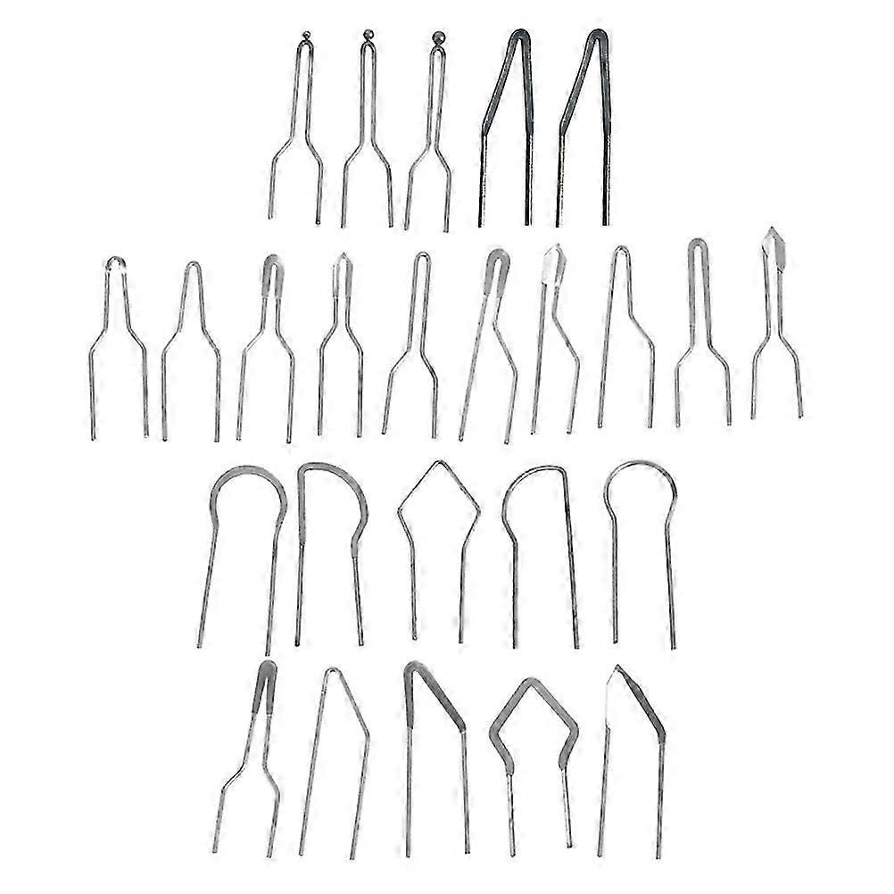 Pyrography Wood Burning Tip Set Iron Wire Tips for Welding Use 25Pcs