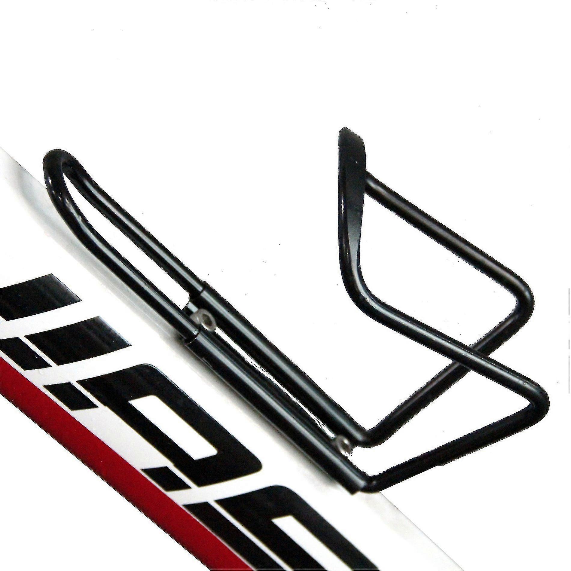 Cykel aluminiumlegering vattenflaskhållare (svart)
