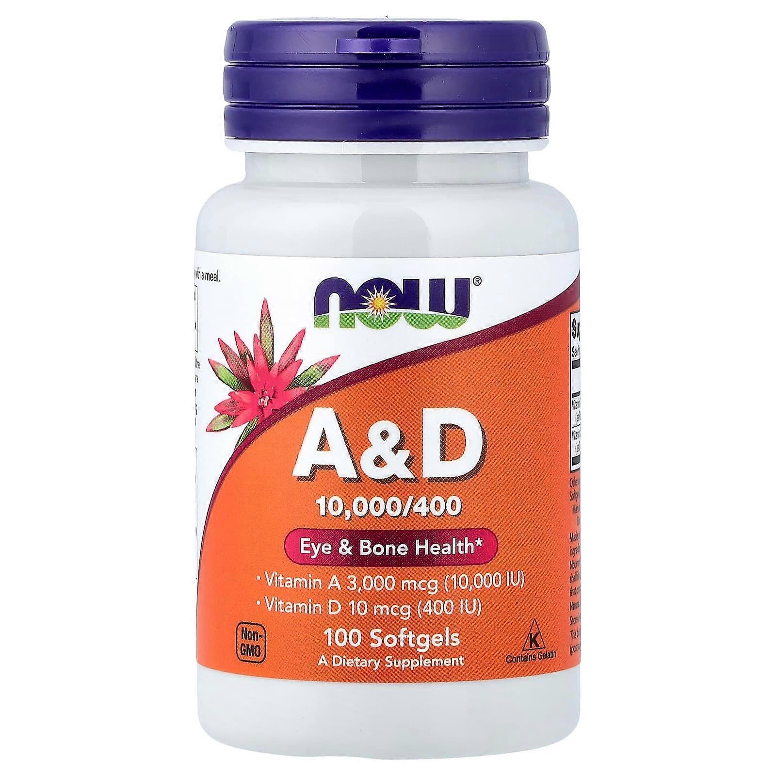 Now Foods, A&D, 100 Softgels