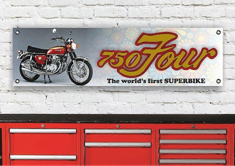 CB750 FOUR 1969 RED BANNER FB0028