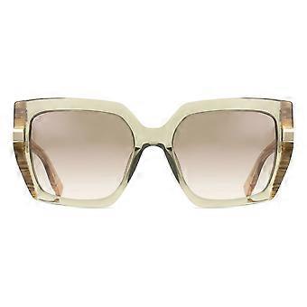 Okulary przeciwsłoneczne Furla SFU818 096R Full Rim Unisex Square UV2 Original
