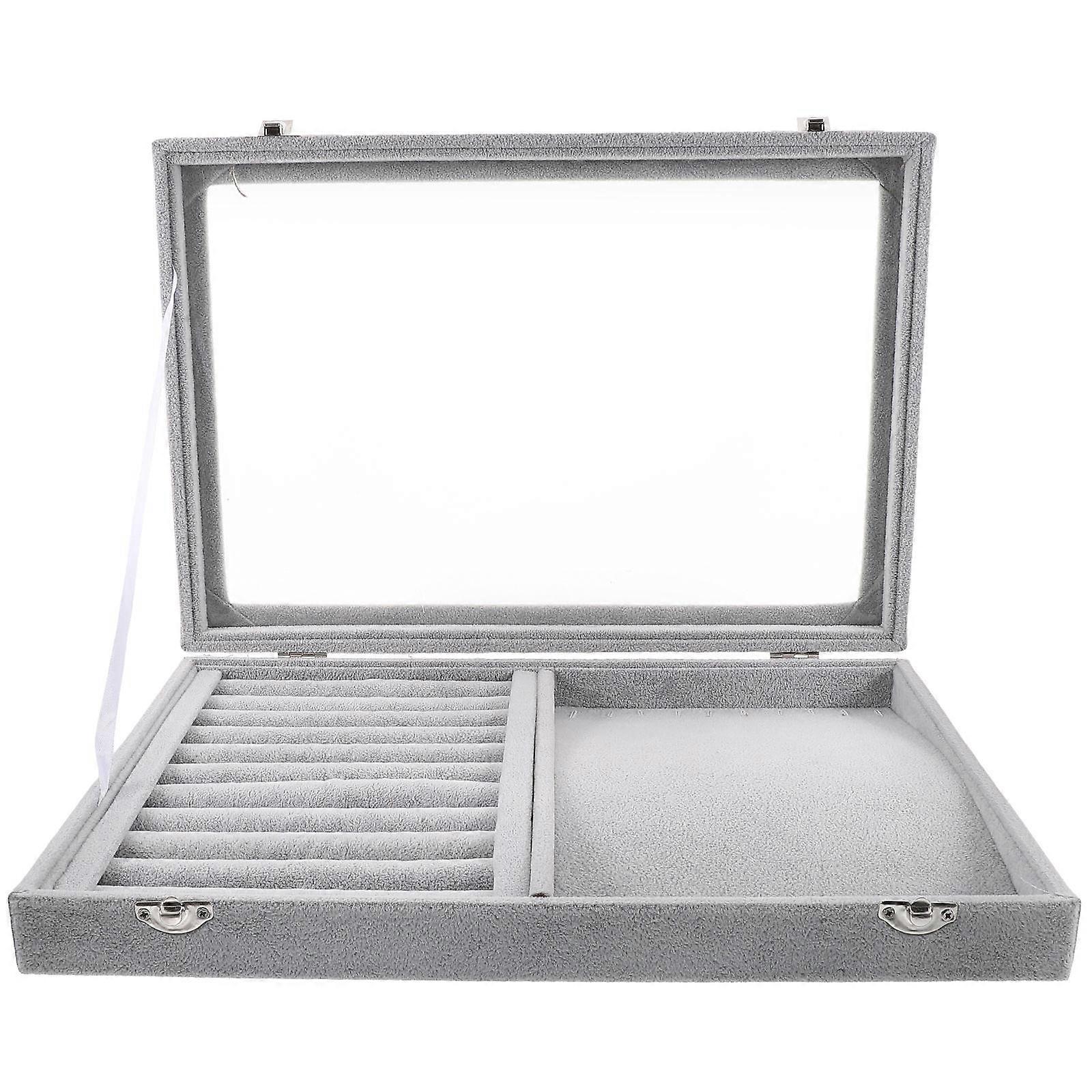 Stackable Jewelry Storage Box Rings Holder for Storage