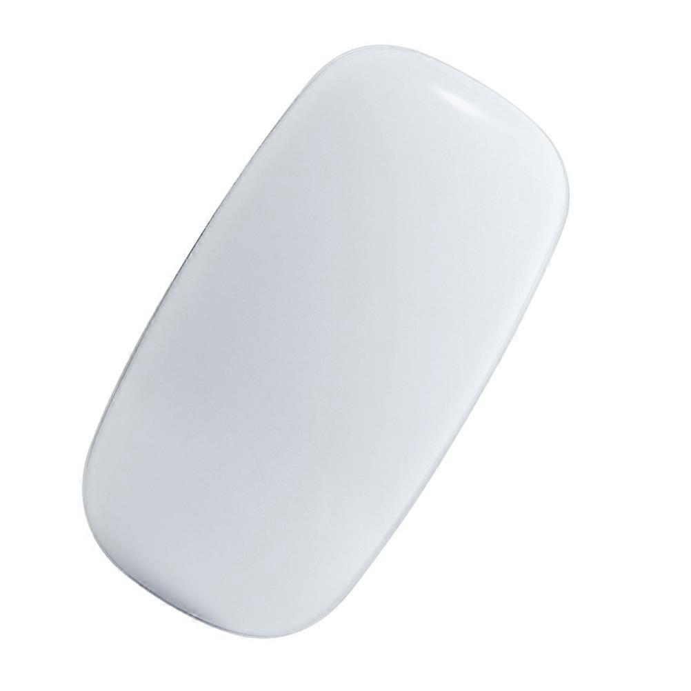 Wireless Mouse Ergonomic Mouse for Computer White ABS Material