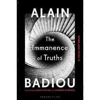 The Immanence Of Truths Being And Event Iii - Alain Badiou - Hardcover - en Book