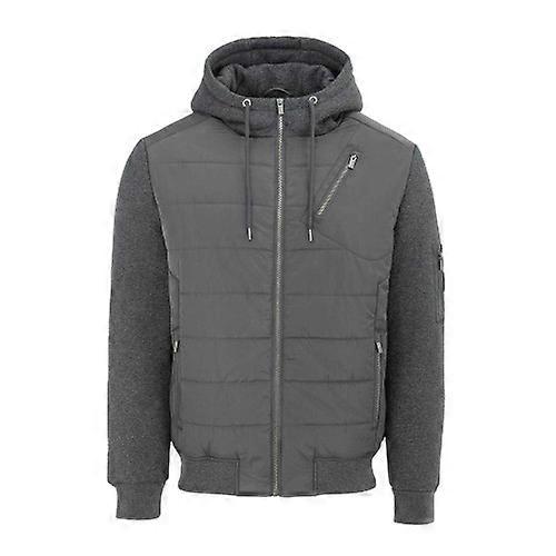 Firetrap Mens Polyester Long-Sleeved Hybrid Jacket