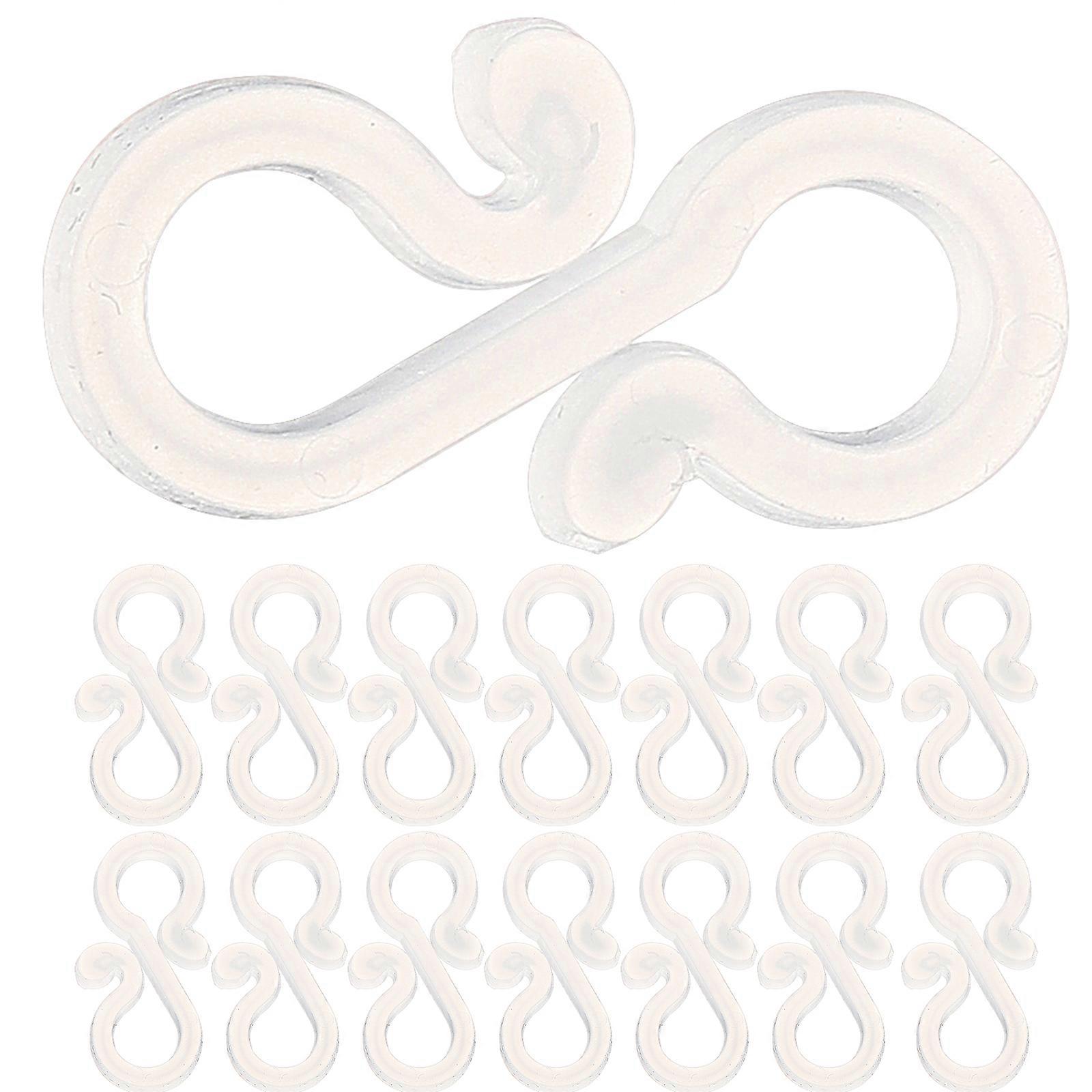 100pcs Outdoor LED Light String Hooks Reusable Light Hanger Hooks Clips Replacement