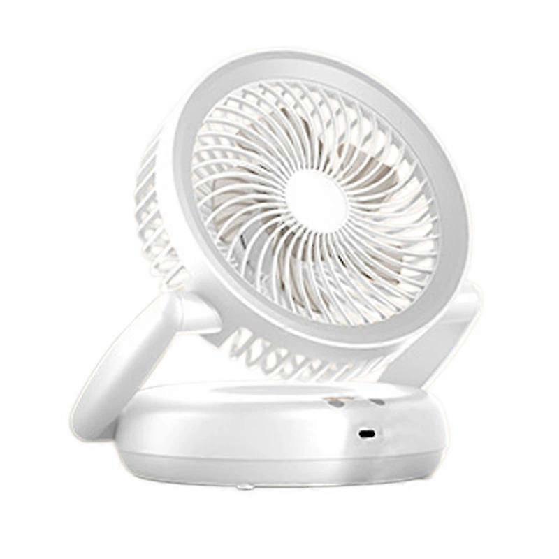 Foldable Air Circulator Fan With Battery Indicator & Light