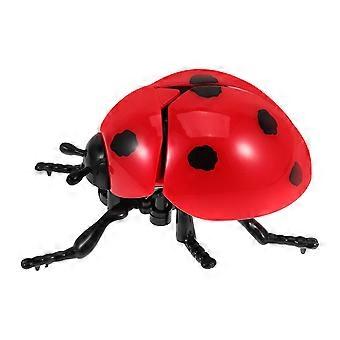Simulation Ladybug Wind Up Toy Interactive Cognitive Toy For Kids Shaking Head And Tail Fun Animal Wind Up Plaything For Party Favors And Cognitive Pl