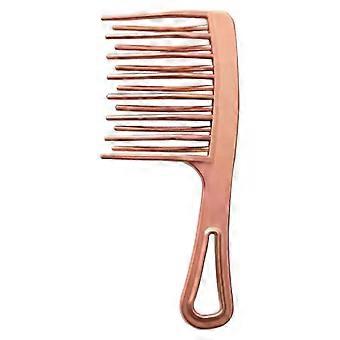 Dubbelrad stor tandkam bred tandkam böjd kam massage fluffig hårborste lockig hårstyling frisörstylingverktyg