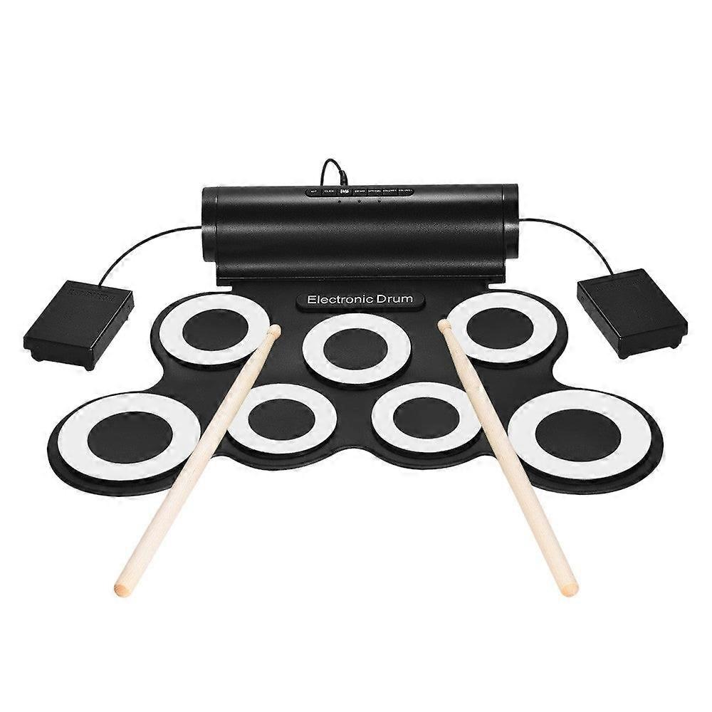 Portable Digital Stereo Electronic Drum Set