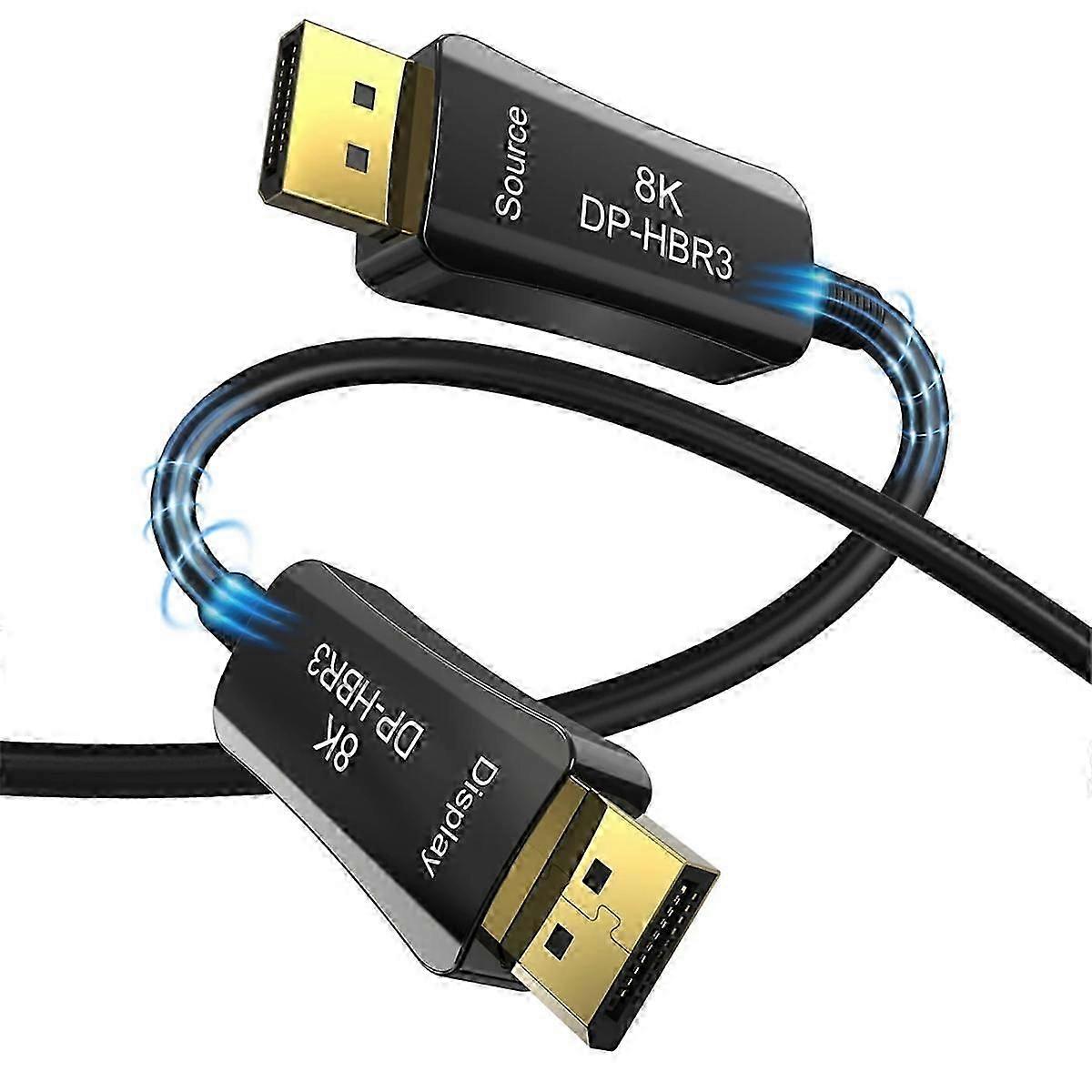 DP 1.4 Fiber Optic Cable 8K Displayport Cable